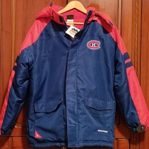Canadiens NHL Jacket Boys L/G 14-16 (brand new)